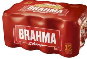 Cerveja brahma 350 ml caixa com 12 unidades
