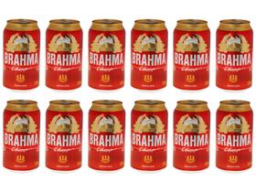 Cerveja Brahma Chopp Lager Pilsen 12 Unidades 350ml