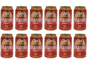 Cerveja Brahma Chopp Lager Pilsen 12 Unidades - Lata 350ml