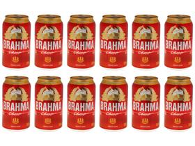 Cerveja Brahma Chopp Lager Pilsen 12 Unidades - Lata 350ml Cerveja Brahma Chopp Lager Pilsen 12 Unidades - Lata 350ml