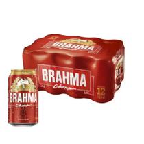 Cerveja Brahma Chopp Lata 350ml CX 12 UN