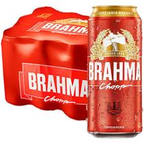 Cerveja Brahma Chopp Lata 473Ml - 12 Unidades