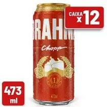 Cerveja Brahma Chopp Lata 473ml Caixa c/ 12 un 1x12 Unidades 473ml LATA