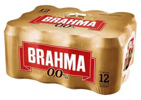 Cerveja Brahma Chopp Zero 350Ml Pack Com 12