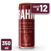 Cerveja Brahma Duplo Malte Lata Sleek 350ml Caixa c/ 12 un 1x12 Unidades 350ml LATA