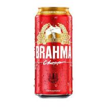 Cerveja brahma embalagem com 12 unidades lata 473 ml