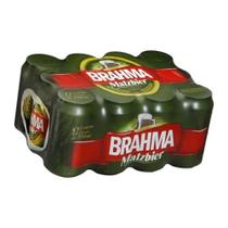 Cerveja Brahma Malzbier 350ml Com 12 Unidades