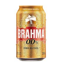 Cerveja Brahma Zero Álcool 0,0% Lata 350ml