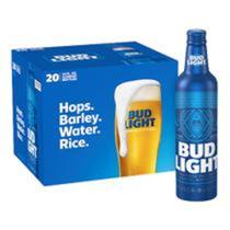 Cerveja Bud Light Kit Com 24 Unidades Garrafa Alumínio 473ml