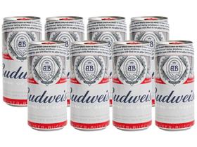 Cerveja Budweiser American Lager 8 Unidades - Lata 269ml Cerveja Budweiser American Lager 8 Unidades - Lata 269ml
