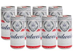 Cerveja Budweiser American Lager 8 Unidades - Lata 269ml Cerveja Budweiser American Lager 8 Unidades - Lata 269ml