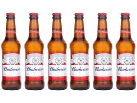 Cerveja Budweiser Lager 6 Unidades - 330ml Cerveja Budweiser Lager 6 Unidades - 330ml