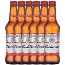 Cerveja Budweiser Long Neck 330ml 6uni