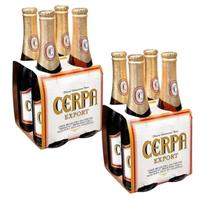 Cerveja Cerpa Export Long Neck 350Ml (8 Unidades)
