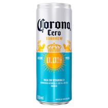 Cerveja Corona Cero Sunbrew Zero Álcool 0.0% Lata 350ml