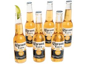 Cerveja Corona Extra Lager 6 Unidades 330ml - Sol