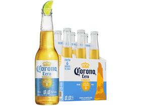Cerveja Corona Sunbrew Cero sem Álcool 6 Unidades 330ml