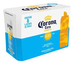 Cerveja Corona Zero Sunbrew 350ml Lt - 8 Unidades