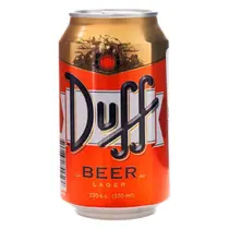 Cerveja Duff Beer Homer Simpson Original 330ml Lata