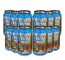 Cerveja easy ipa 0,0% roleta russa s/ glutén 350ml - 12 uni.