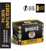 Cerveja Eisenbahn Pilsen Unfiltered Puro Malte Pack 12 350ml