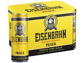 Cerveja Eisenbahn Puro Malte Pilsen 12 Unidades - Lata 350ml