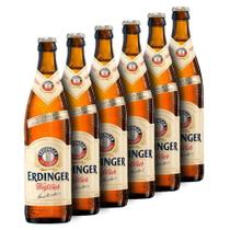 Cerveja Erdinger Tradicional Weissbier 500Ml - Kit 6 Un.