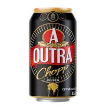 Cerveja Escura Black Cremoso Lata 350ml A Outra Chopp Pack- 12 Unidades