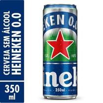 Cerveja Heineken 0,0 Lata 350ml C 12 Descartável Pacote