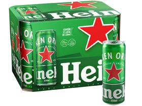 Cerveja Heineken Lata 350ml 12 Unidades