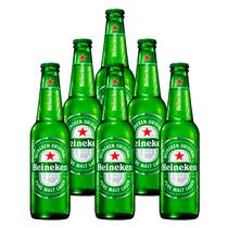 Cerveja Heineken Long Neck 330ml 6 Unidades