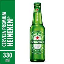 Cerveja Heineken Long Neck 330ml C 24 Descartável Pacote