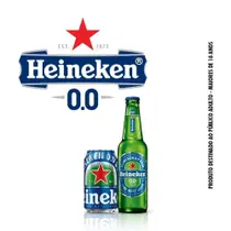 Cerveja Heineken Zero Álcool Garrafa 330ml