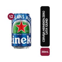 Cerveja Heineken Zero Lata 350ml 12 UNID