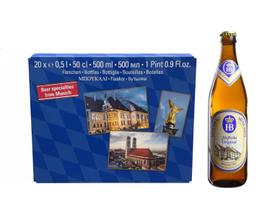 Cerveja Hofbrau HB Original - Pack 20 unidades 500ml