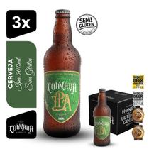Cerveja Ipa Cervejaria Louvada 500ml Kit 3 unidades Sem Glúten Cerveja Ipa Cervejaria Louvada 500ml Kit 3 unidades Sem Glúten