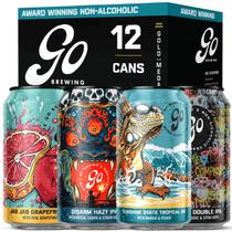 Cerveja IPA Sem Álcool Go Brewing Pack com 12 Unidades de 355ml