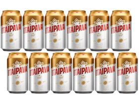 Cerveja Itaipava Pilsen Puro Malte 12 Unidades Lata 350ml