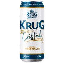 Cerveja Krug Cristal Puro Malte American Style Lager 473ml