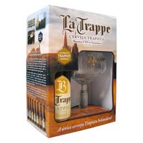 Cerveja La Trappe Blond 330ml + Taça Vidro 250ml