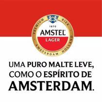 Cerveja Lager Puro Malte Amstel Lata 269ml