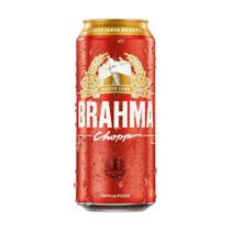 Cerveja lata brahma chopp - 12 unidades / 350ml cada