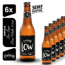 Cerveja Low Lager Puro Malte Louvada 355ml Kit 6 unidades Sem Glúten