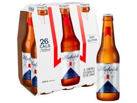 Cerveja Michelob Ultra 6 Unidades Long Neck 330ml