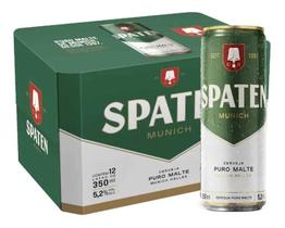 Cerveja Munich Helles Puro Malte Spaten Lata 350Ml 12 Und