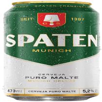 Cerveja munich helles puro malte spaten lata 473ml Cerveja munich helles puro malte spaten lata 473ml