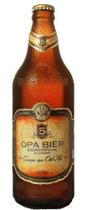 Cerveja old ale opa bier garrafa 600ml edição especial de aniversário