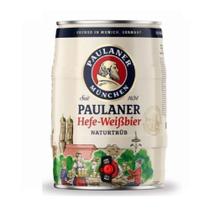 Cerveja Paulaner Hefe Weissbier Naturtrüb Barril 5l