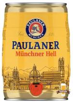 Cerveja paulaner original münchner hell barril 5 litros