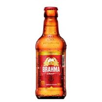 Cerveja pilsen brahma chopp 300ml (kit 06 garrafas de vidro)